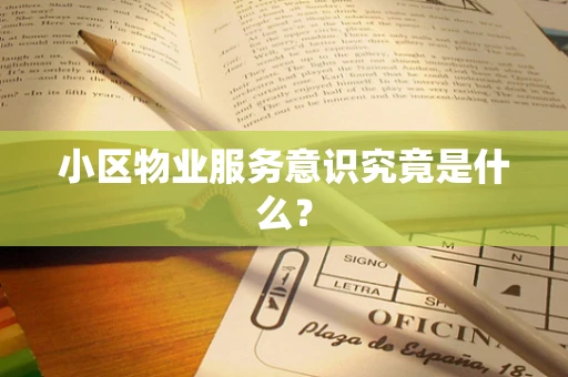 小区物业服务意识究竟是什么？