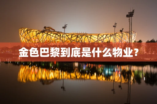 金色巴黎到底是什么物业？
