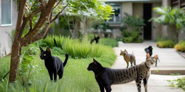 小区野猫管理归物业吗？