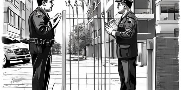 物业敢锁警车吗？这合法吗？