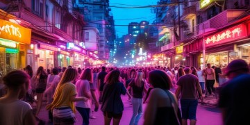 小区物业放歌蹦迪违法吗？