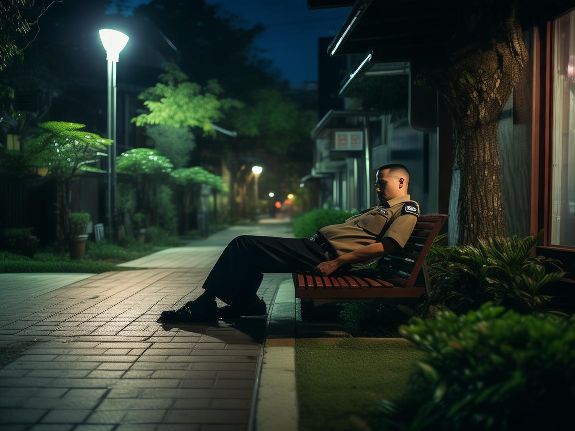 物业保安深夜可以睡觉吗？
